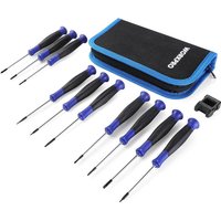 WORKPRO 10PC Cr-V Precision Screwdriver Set w/3 Tips