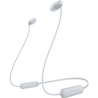 Sony WI-C100 Wireless Neckband Earphones (White)