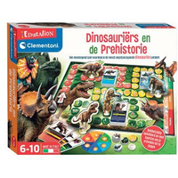 Clementoni educatief bordspel Dinosaurus - 35 x 40 cm, multikleur