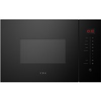 CDA VP400BL Built-In Microwave with Grill, 25L, 900W, Black