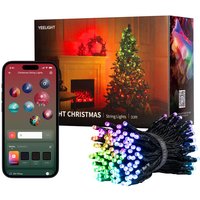 Yeelight Smart Holiday String Lights -12V-200L-10m-BLE – RGB Ambient & Mood Decorative Lights with App Control & Music Sync for Home, Party & Seasonal Decoration