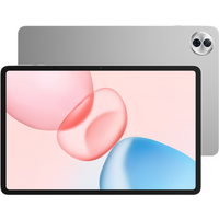 HONOR Pad 10 Android-tablet 256 GB/8 GB RAM, Snapdragon 7 Gen 3, 12,1" 120 Hz 2,5K-display, 10100 mAh-batterij, zes luidsprekers, WiFi-tablet, Google-services, grijs