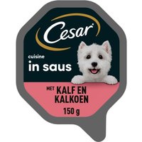 Cesar Premium Hondenvoer Kalkoen & Kalf Hoog Eiwit 150 g