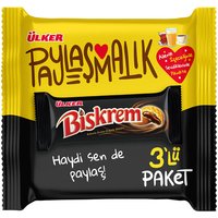 Ülker Biskrem koekjes met cacaocrème 3 x 100 g