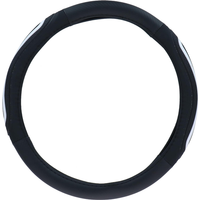 Dunlop stuurhoes - Synthetisch leer, 38 cm, Zwart/Wit