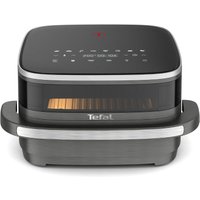 Tefal Single Easy Fry Pizza Oven With Pizza Cutter - XL Surface, Coal Grey, FW402HG0