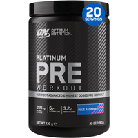 Optimum Nutrition Platinum Pre-Workout Blue Raspberry 420 g (20 porties