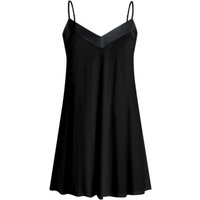 IZURIA v-neck black suspender dress S