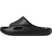 PUXI Wave Bathroom Slippers Reef Black Size 37-38 Unisex Minimalist Fashion