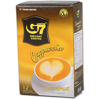 VN TN oploskoffie G7 Cappuccino hazelnoot-18 g * 12