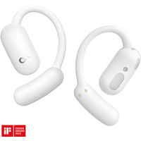 Soundcore AeroFit 2, draadloze open-ear hoofdtelefoon voor bellen, muziek, sport en dagelijks gebruik - wit