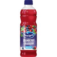 Ocean Spray Cranberry Blueberry Sap - 1 L
