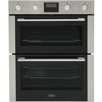 Belling BEL BI703MFC Built Under Electric Built-In Oven, Stainless Steel, A Rated