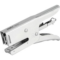 Deli #Plier Stapler #30sheets,24/6 & 26/6 #SILVER