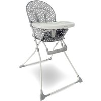 My Babiie MBHC1 Compact Highchair 6 Months - 3 Years (15 kg) Grey Dalmatian