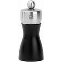 Peugeot Fidji zoutmolen - beukenhout, mat zwart, 12 cm