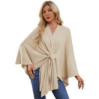 PULI Womens Shawl 0857 Barley TwistF