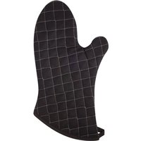 Dexam Single Oven Glove Love Colour 100% Cotton Black