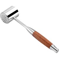 Maxcook Meat Tenderizer, 304 Stainless Steel Meat Hammer with Wood Handle,Kitchen Meat Mallet for Cooking, Chicken Steak Meat Tenderizer Tool MCPJ9454