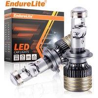 ENdureLite H8/H9/H11 Headlight LED Bulbs, 6000K Cool White Light with Cooling Fan, 20000LM Brighter Car LED, CSP Chips LED Light, Pack of 2