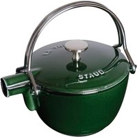 STAUB Classic ronde theepot 1,15 l basilicumgroen