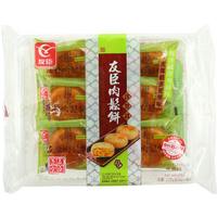 【Bekend product】 Youchen Vleesvlokkenkoekjes Lente-ui-smaak 208 g (Inclusief 6 pakjes)