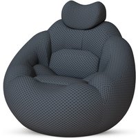 medisana RS 150 bubbelbank met massagefunctie donkergrijs