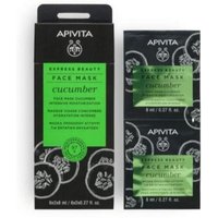 APIVITA Hydraterend Komkommermasker 12 x 8 ml