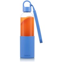 Bodum MELIOR Glass Water Bottle 0.5L - Blue