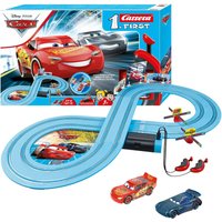 Carrera FIRST Disney Pixar Cars krachtduel-racebaanset - 2,4 m, Lightning McQueen & Jackson Storm