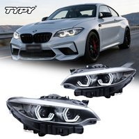 TYPY LED-koplampen voor BMW 2-serie F22/F87, 2014-2019, upgrade van xenon naar LED met DRL en dynamische richtingaanwijzer, autoaccessoires