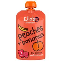 Ella's Kitchen BIO Perziken & Bananen 4M+ 120 g