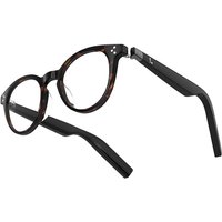 LAWAKEN AI Chat City Tortoise AI Smart Audio Glasses, 128 Languages Real-Time Translation, AI Note for Meeting Summary, AI agent of ChatGPT Gemini Claude, Waterproof, Lightweight, long battery, Prescription Lenses, 5.3 Bluetooth, Hands-Free Wearable, Open-Ear Music & Calls, for ios android, Stylish Design, for Modern Lifestyle