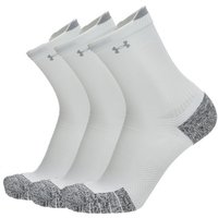 Under Armour ArmourDry Run Cushion 3-Pack Mid-Crew Socks - White