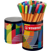 STABILO Point 88 - Fineliner - ARTY - Tin of 45 - Assorted Colours