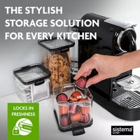 Sistema Ultra Square Food Storage Canister, 460ml