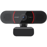 EMEET True 4K Webcam for PC with Dual Mics, Autofocus, Plug & Play, 73°,Wide Compatibility,E3117