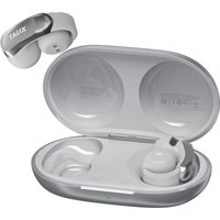 TALIX Ultra-Light Clip-On Wireless Earbuds, 4-Mic Clear Calls, 28H Battery, Fast Charge, Bluetooth 5.3, IPX4 Waterproof, Silicone Earhook, G1, Grey
