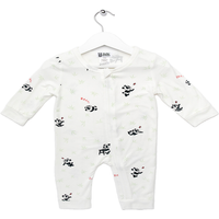 Mama Bamboo Babygrow 12-18 Months Panda Print