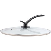 BJ deksel van gehard glas van 32 cm met staand handvat