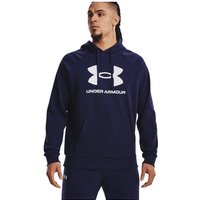 Under Armour Heren Ua Rival Fleece Logo Hd Midnight Navy / Wit Rival Collection M