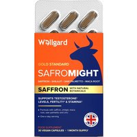 Wellgard Safromight for Men Vegan Men's Health Support Capsules - 30 Capsules