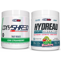 EHP Labs OxyShred Kiwi Strawberry + Hydreau Kiwi Strawberry Hydration Bundle