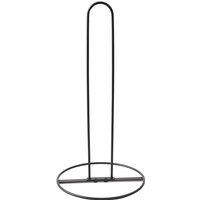 JU7CER Black Kitchen Cleaning Paper Towel Holder - Countertop Standing, Modern & Minimalist Design, Ideal for Home Use