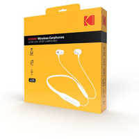 Kodak Écouteurs sans fil sport Ultra 100+ blanc