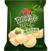 Oishi Landelijk Aardappelsnack met Mosterd Smaak 50g