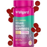 Wellgard Beauty Vegan Gummies Blueberry with Biotin & Zinc - 60 Gummies