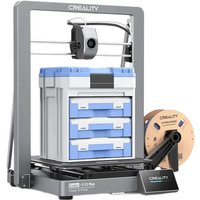 Creality Ender 3 V3 Plus 3D-printer - CoreXZ-structuur, 600 mm/s hoge printsnelheid, automatisch nivelleren, direct aangedreven extruder, stabiel metalen frame en drie-metalen spuitmond, groot afdrukformaat 300 x 300 x 330 mm
