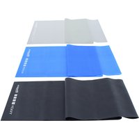 Capelli Sport 3-pack platte weerstandsband - latex 15 x 120 cm - licht/middelzwaar/zwaar - duurzaam - geurloos - zacht aanvoelend - uitstekende rekbaarheid - iedereen vindt de juiste band voor yoga, fysiotherapie en pilates