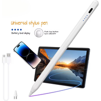 VoxorAI HL-U05 Witte pen, stylus, actieve stylus, tabletpen voor iOS, iPad, Android en Microsoft Universal.